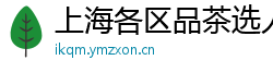 上海各区品茶选人工作室值得推荐